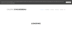 Desktop Screenshot of galerie-aguesseau.com